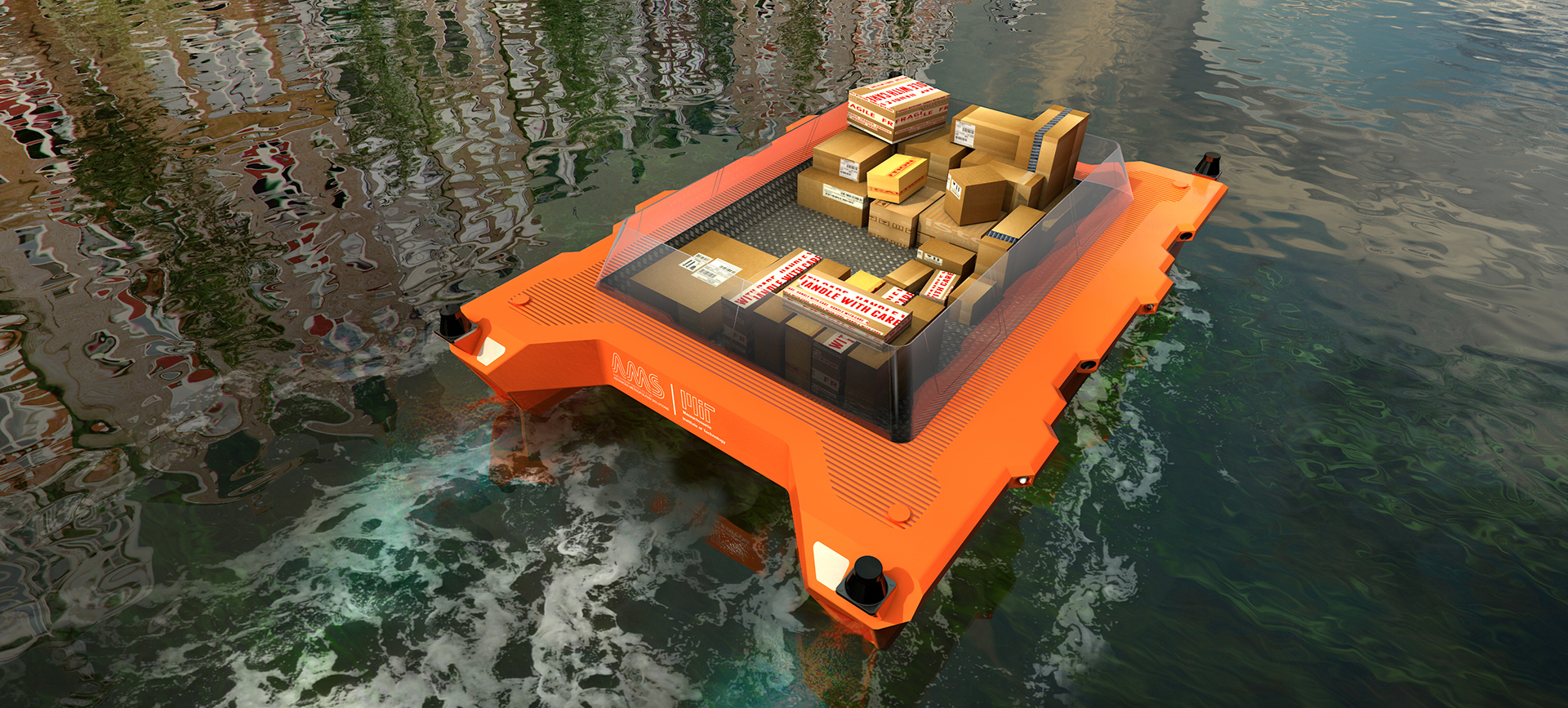 An autonomous fleet for Amsterdam